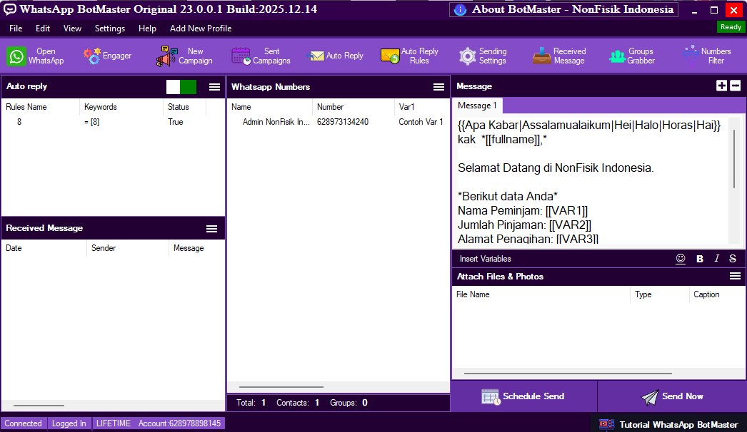 WA BotMaster Original